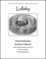 Lullaby SATB choral sheet music cover